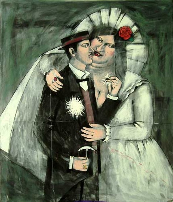 Newlyweds by Inna Hasileva